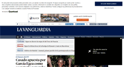 Desktop Screenshot of lavanguardia.com